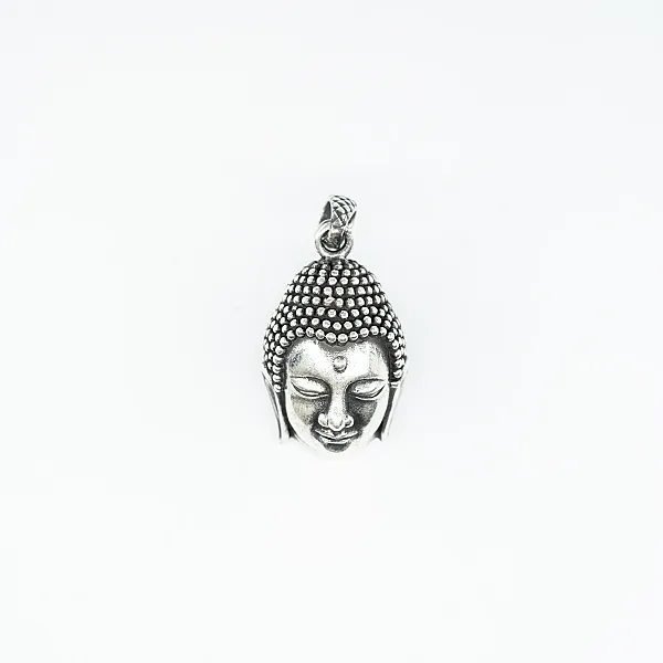 Pandantiv cap Buddha Argint