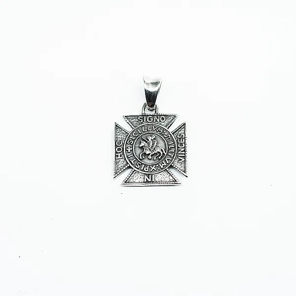 Cruce in hoc signo vinces Argint