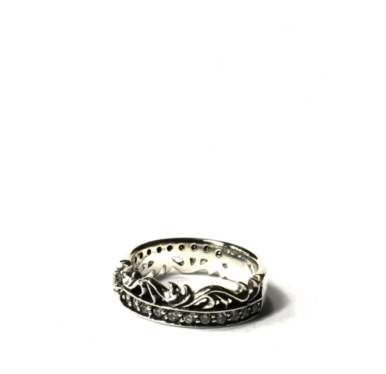 Verigheta broderie mst white Argint