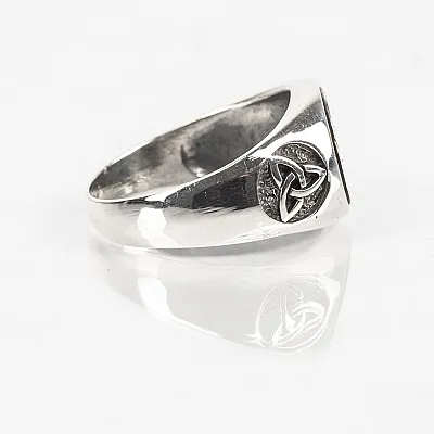 Inel triquetra slim Argint - 4