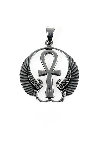 Pandantiv ankh inaripat Argint