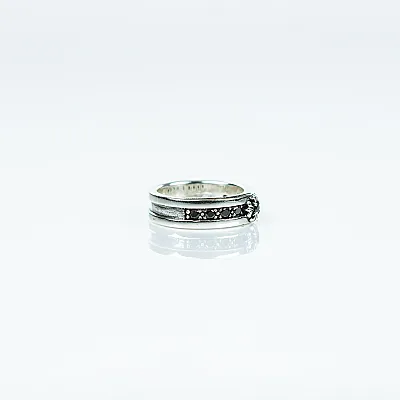Verigheta cruce gotica zirconii Argint - 4