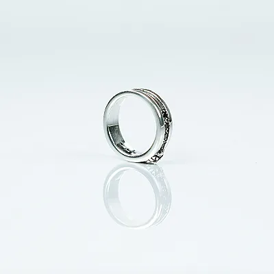 Verigheta cruce gotica zirconii Argint - 2