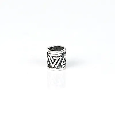 Inel de barba valknut s Argint - 4