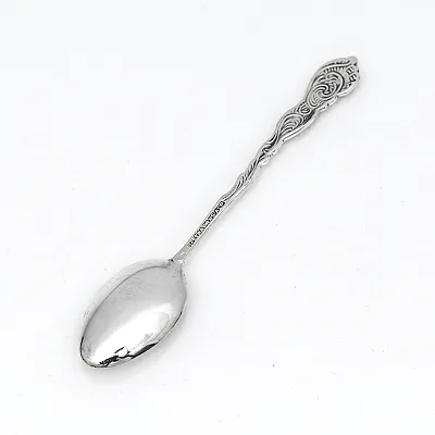 Lingurita cafea broderie Argint - 5
