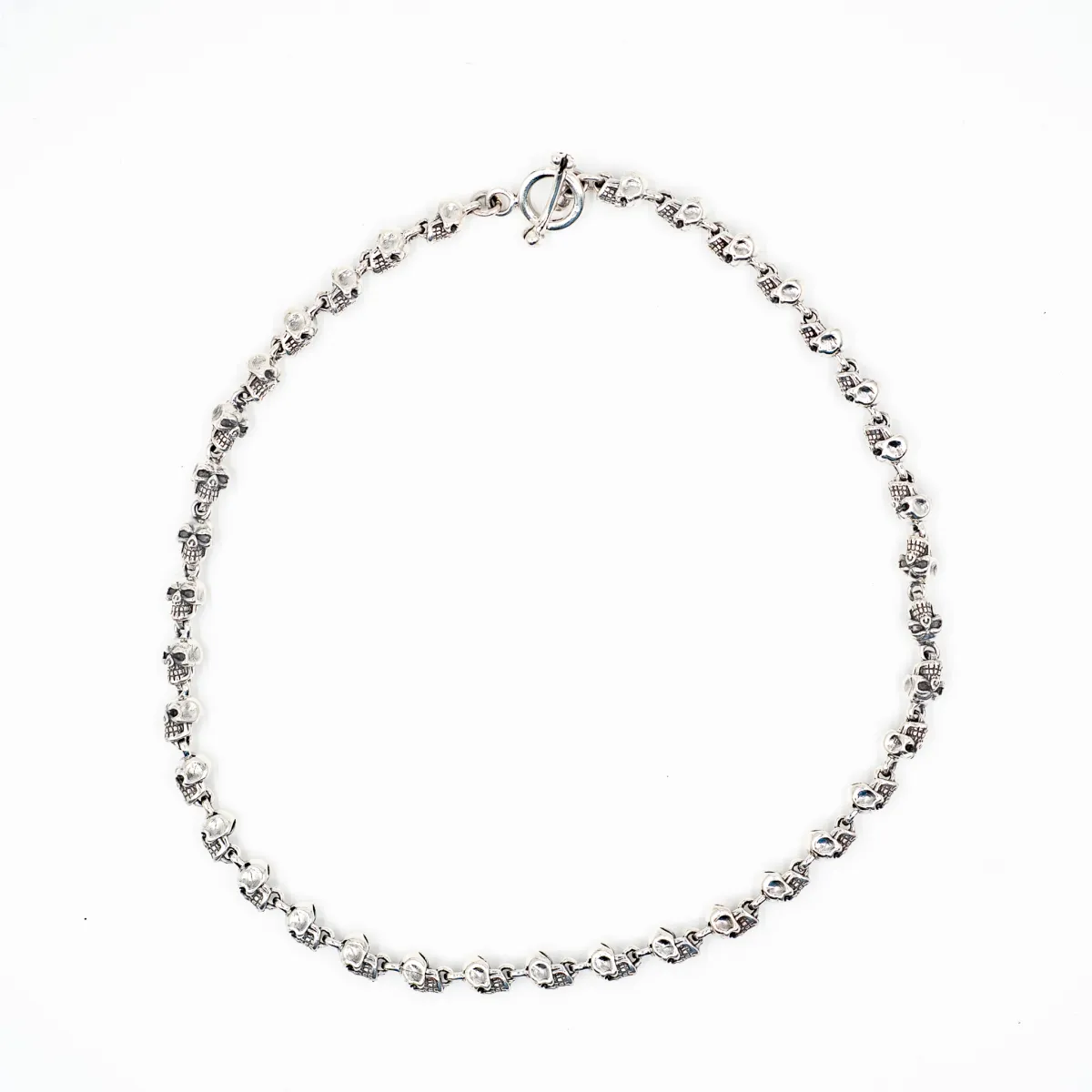 Colier mini cranii l Argint