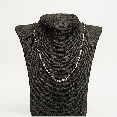 Lant romburi cruciulite gotice Argint - 2