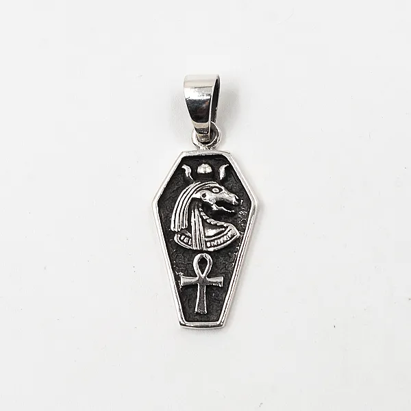 Pandantiv zeita Sekhmet cruce ankh Argint