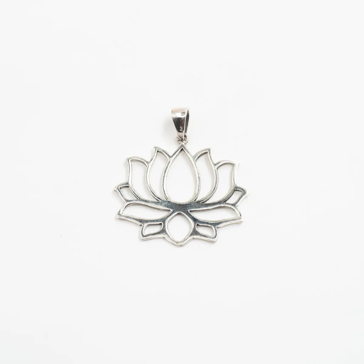 Pandantiv floare de lotus s Argint