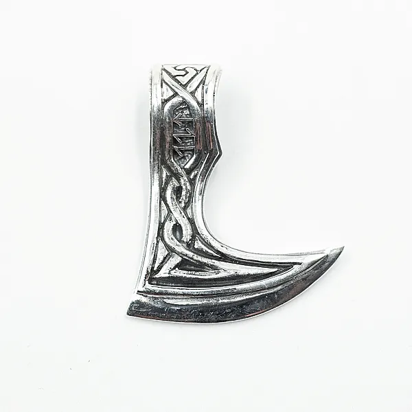 Pandantiv topor viking rune Argint