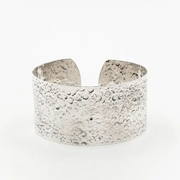 Bratara fixa hammered Argint