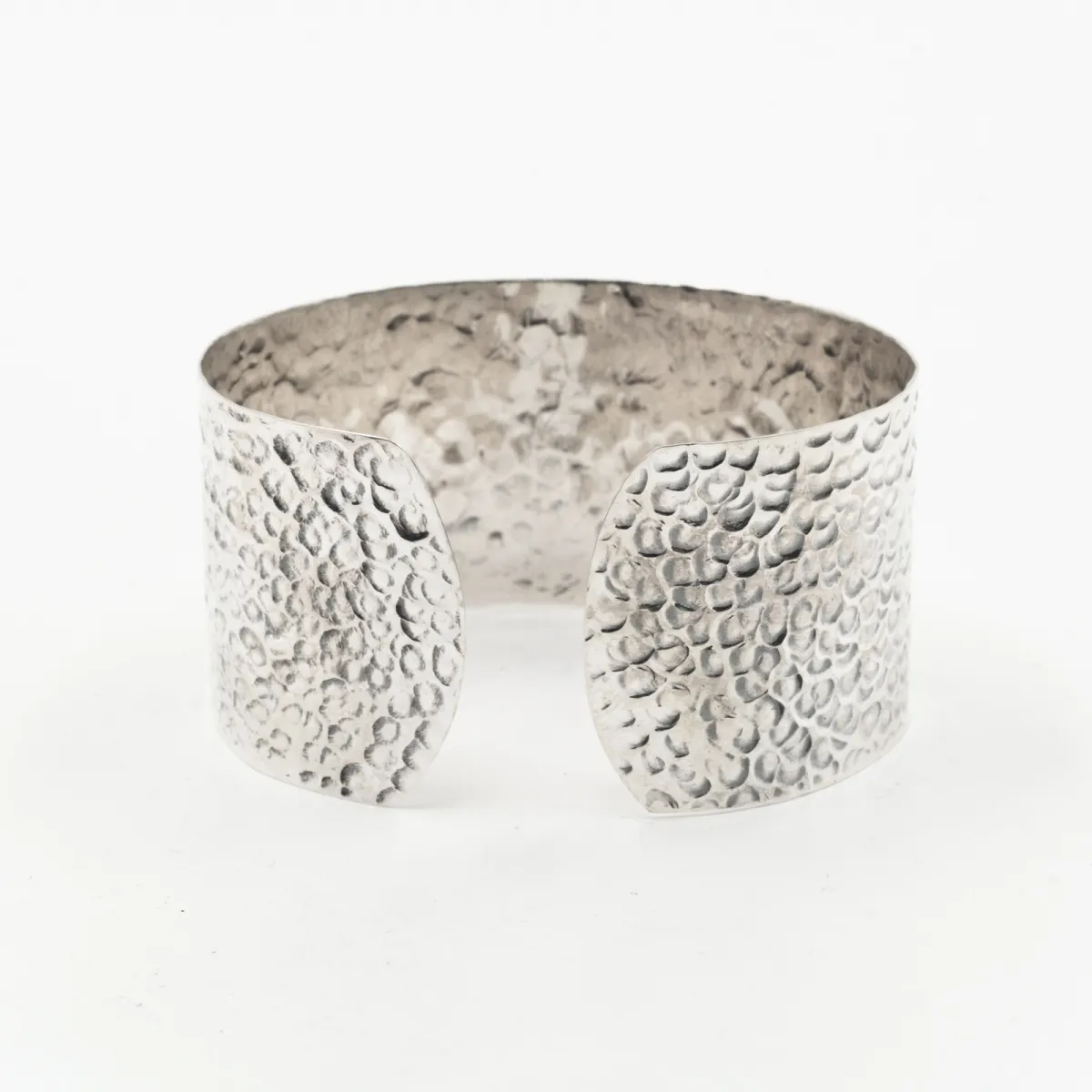 Bratara fixa hammered Argint