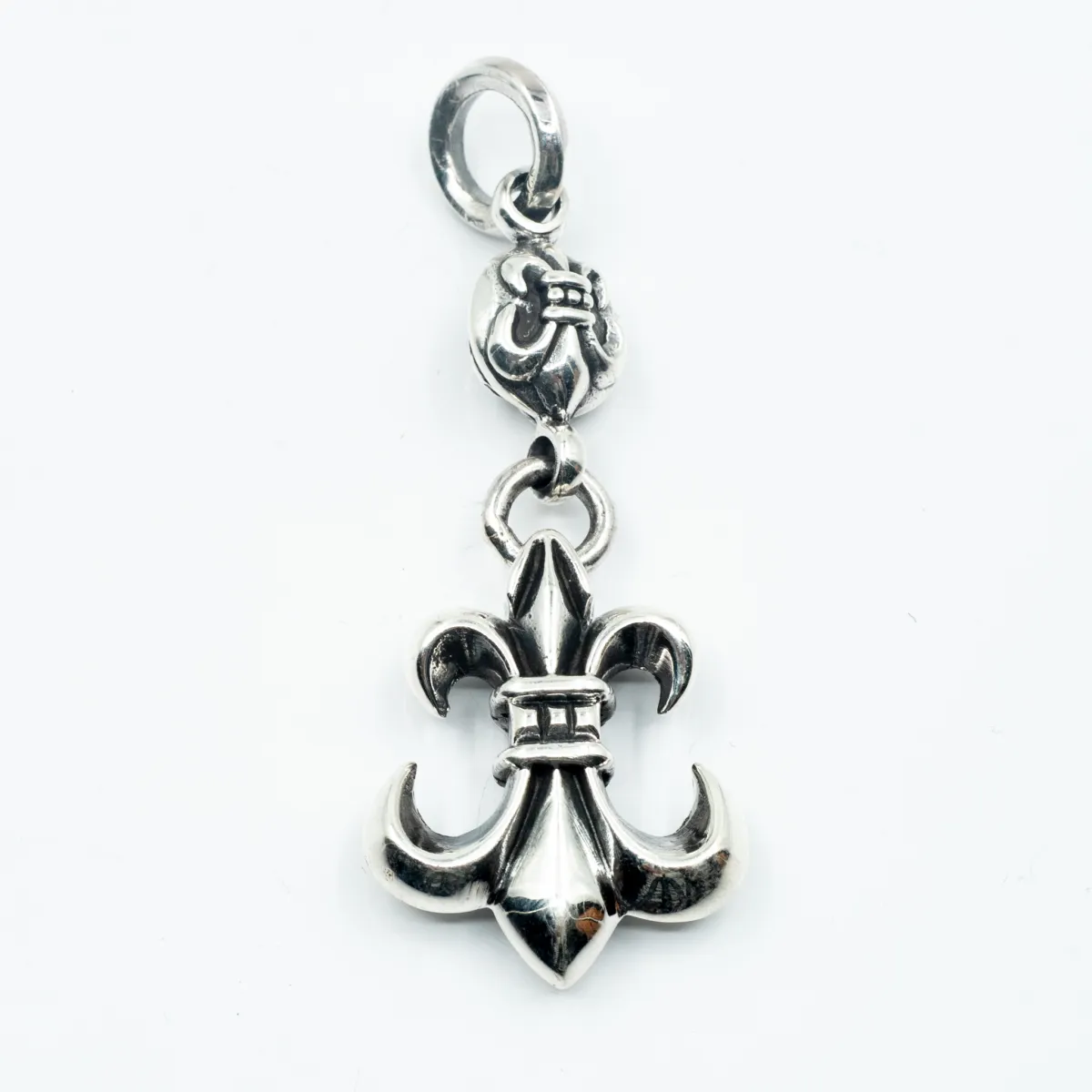 Pandantiv fleur de lys charms Argint