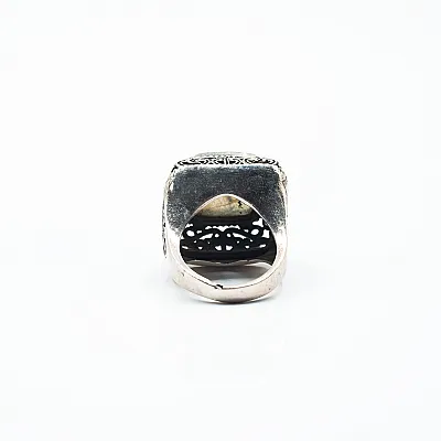 Inel patrat l labradorite Argint - 3