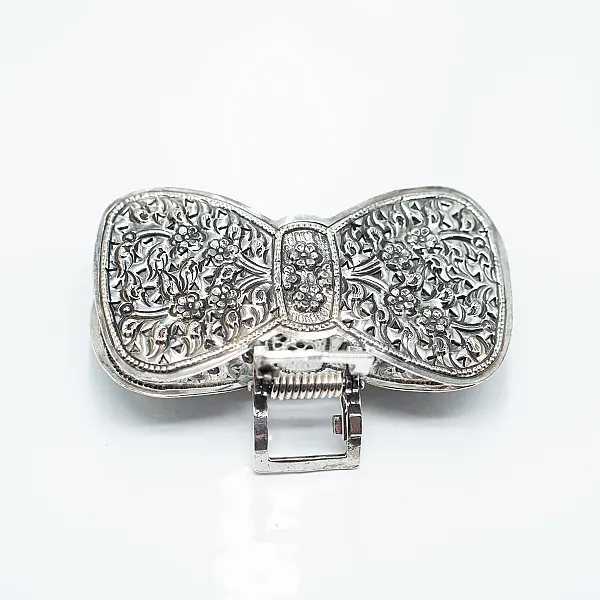 Clema de par model funda Argint