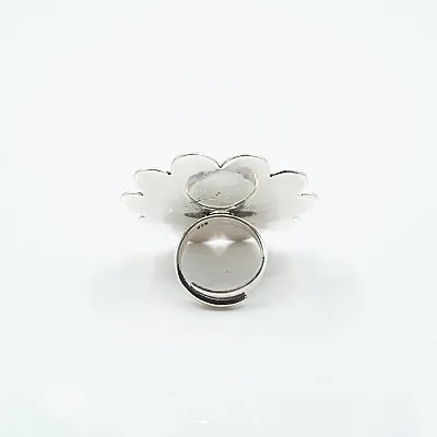 Inel rotund margareta onix Argint - 3