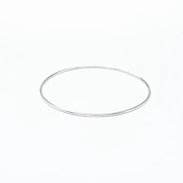 Bratara fixa circulara 1.5mm Argint