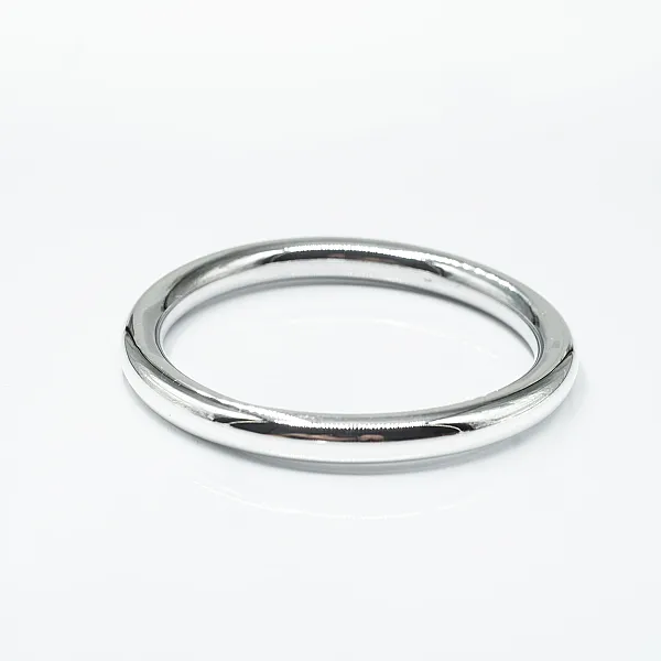 Bratara fixa circulara 8mm Argint
