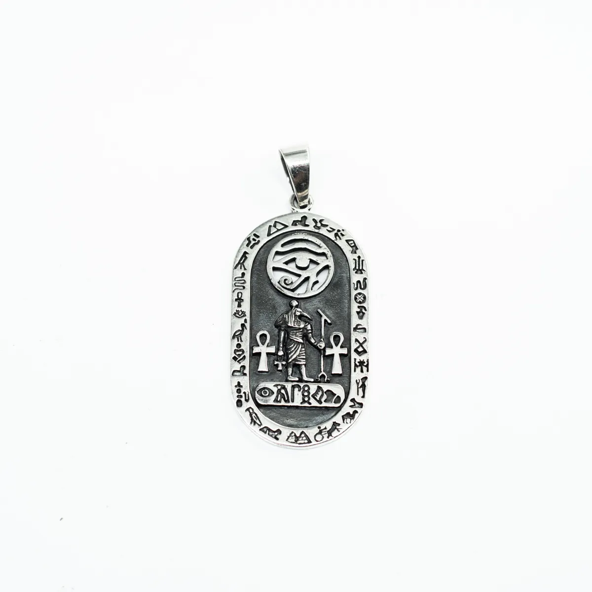 Pandantiv tag zeu Thoth Argint