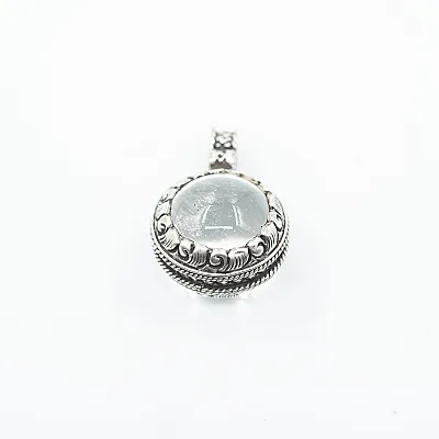 Pandantiv rotund Gotland cuarz 24mm Argint - 3