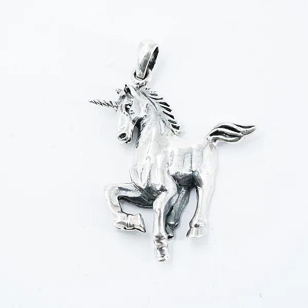 Pandantiv cal unicorn L Argint