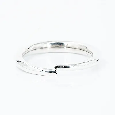Bratara fixa rotunda descrescatoare Argint - 3