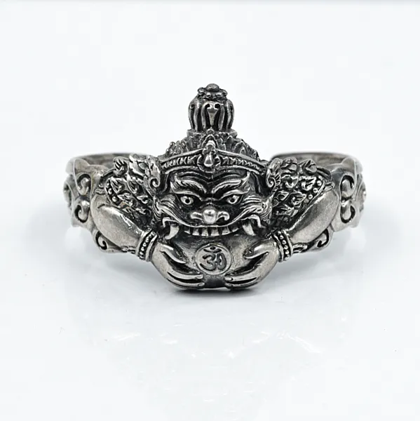 Bratara fixa Phra Rahu Argint