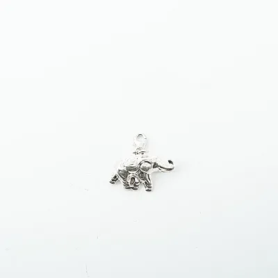 Pandantiv-accesoriu bratara elefant Argint - 2