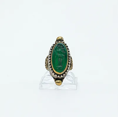 Inel Afgan oval femeie arcas Argint - 1