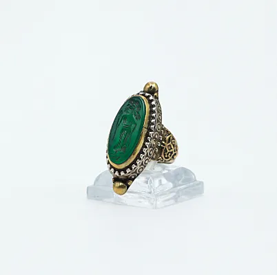 Inel Afgan oval femeie arcas Argint - 2