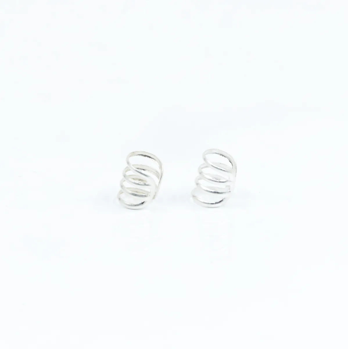 Cercei earcuff 4 linii 1cm Argint