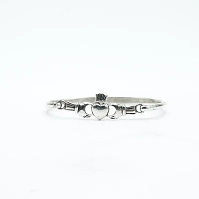 Bratara fixa simbol Claddagh Argint - 1