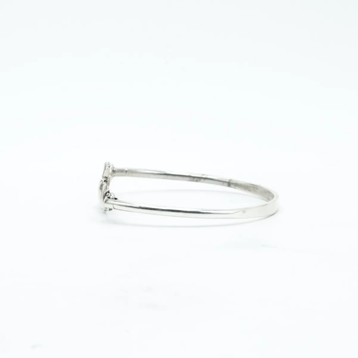 Bratara fixa simbol Claddagh Argint