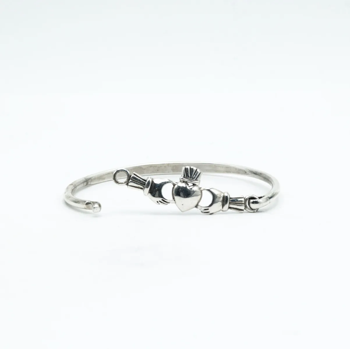 Bratara fixa simbol Claddagh Argint