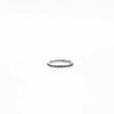 Inel dreptunghiular cubic zirconia 2mm Argint - 1
