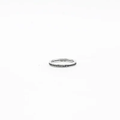 Inel dreptunghiular cubic zirconia 2mm Argint - 3